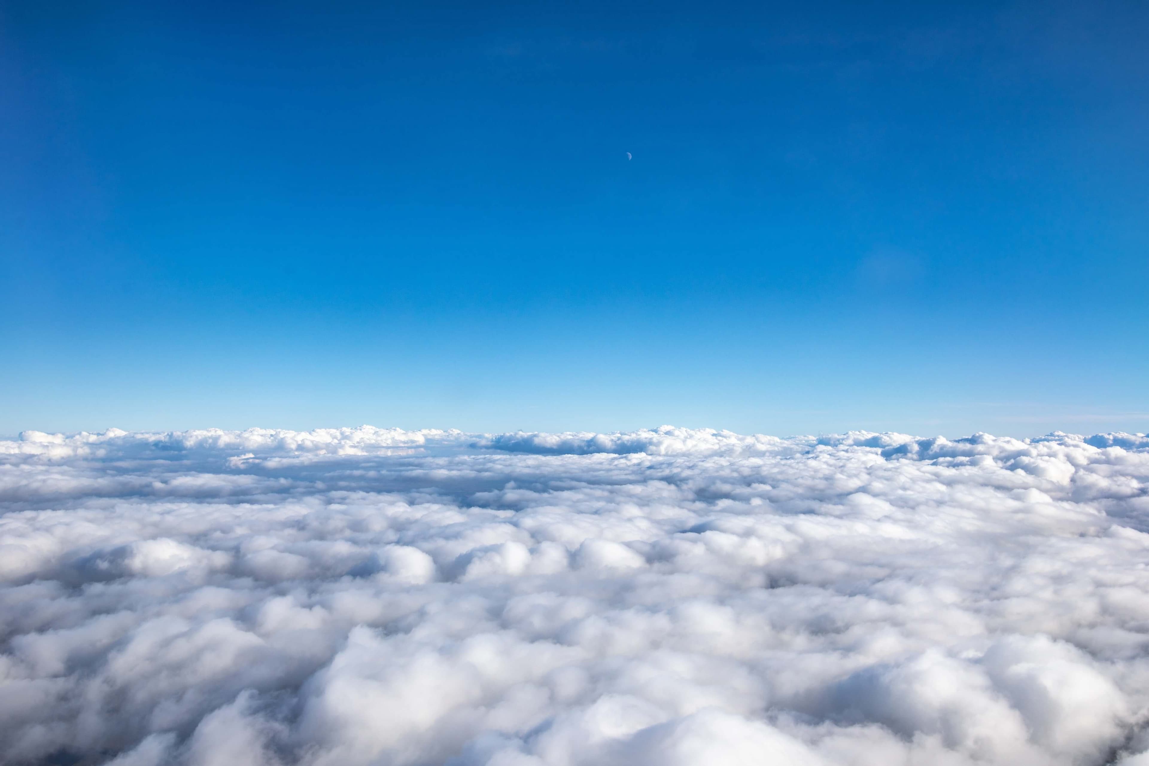 Background clouds